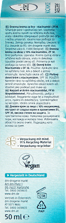 Gesichtscreme Niacinamide LSF 30, 50 ml
