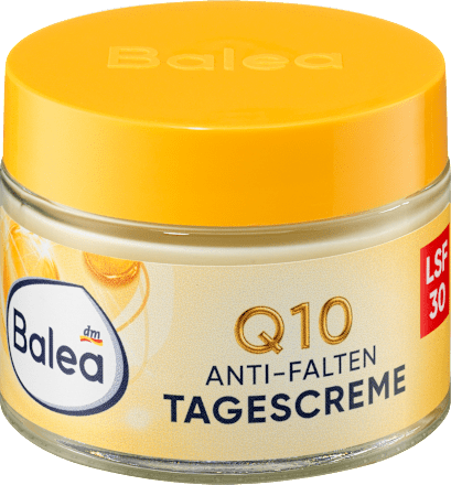 Gesichtscreme Q10 Anti-Falten schützende Tagescreme LSF30, 50 ml Balea