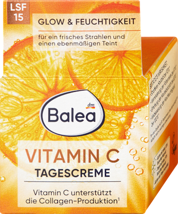 Gesichtscreme Vitamin C, LSF 15, 50 ml