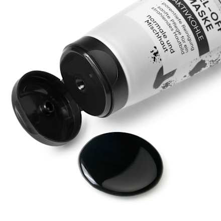 Gesichtsmaske Peel-Off mit Aktivkohle, 100 ml