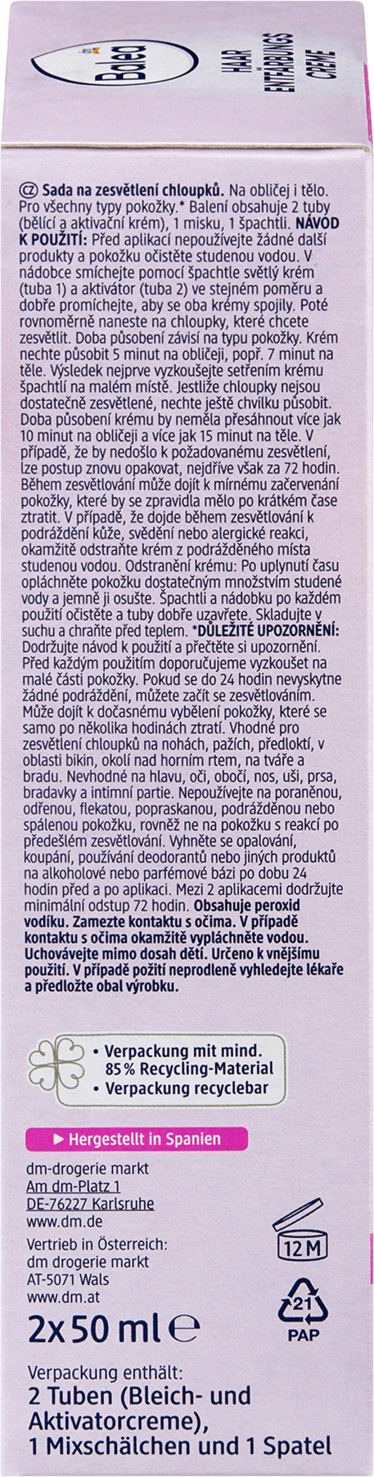 Balea Haarentfärbungscreme, 100 ml