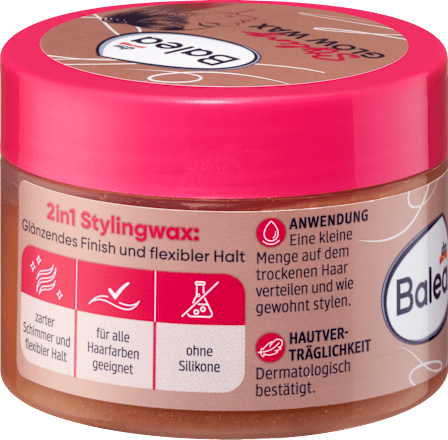 Haarwachs Glow Wax, 75 ml