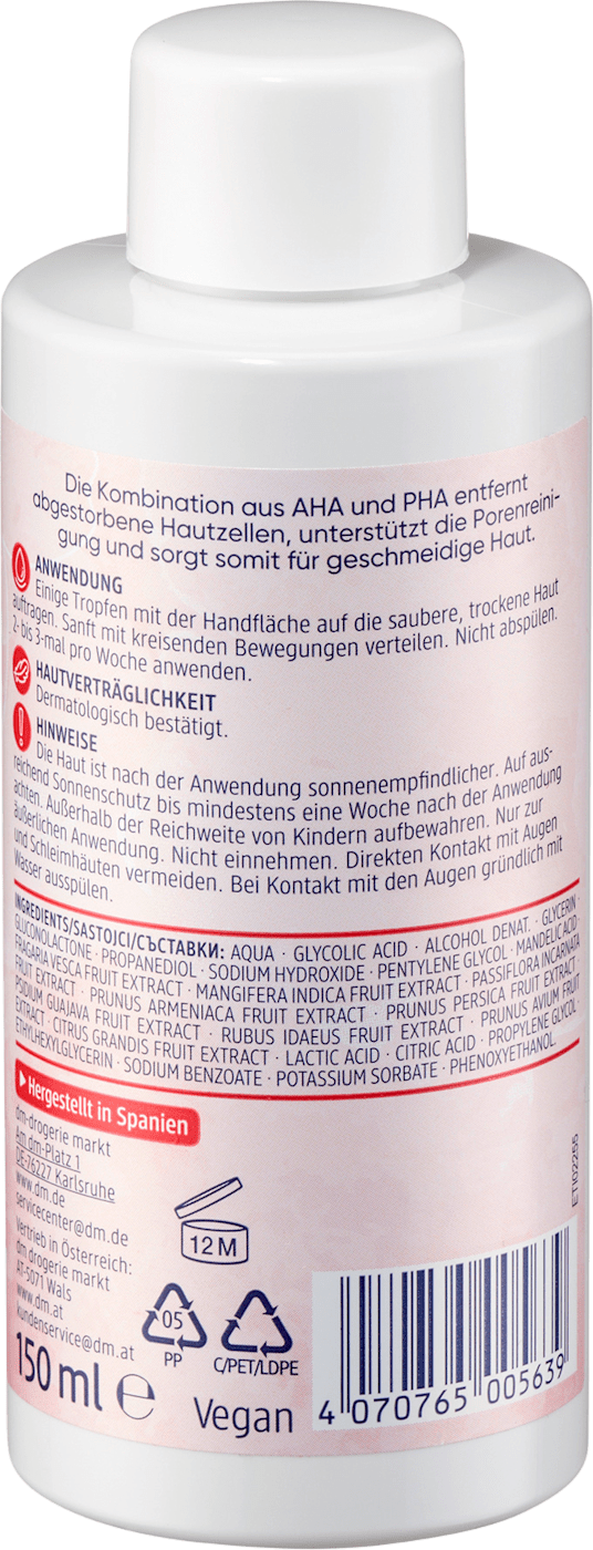 Balea Liquid Peeling mit Kirsch-Extrakt, 150 ml