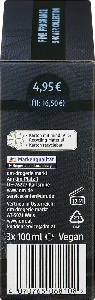 Balea MEN Geschenkset Fine Fragrance 3tlg, 1 St