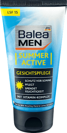 Gesichtscreme Summer Active, 75 ml Balea MEN