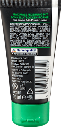 Haargel Maximum Power, Reisegröße, 30 ml