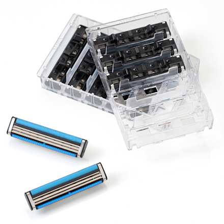 Scheermesjes, 3-bladig scheermesje, 10 stuks