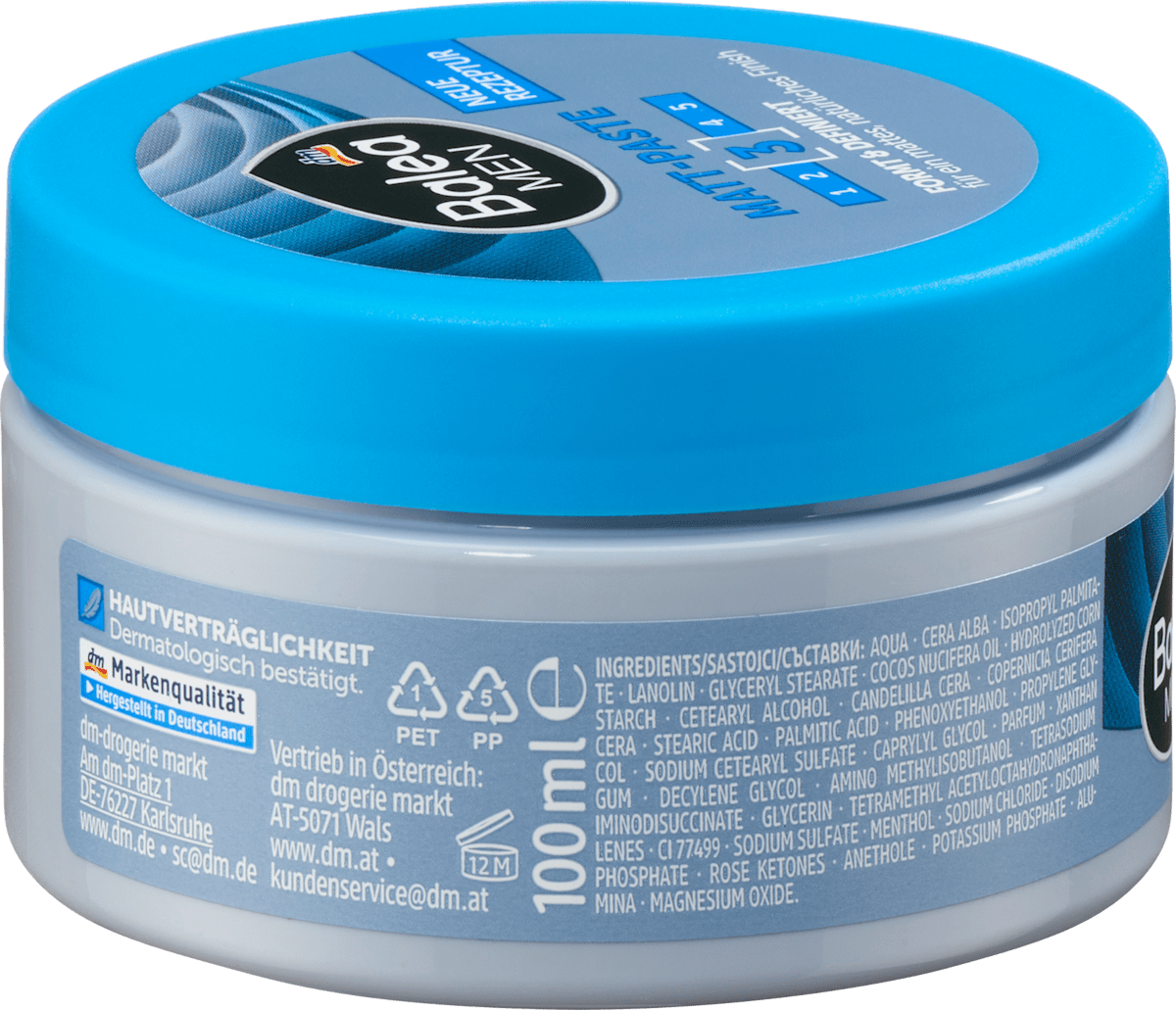 Balea MEN Styling Creme Matt-Paste, 100 ml