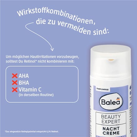 Nachtcreme Beauty Expert, 30 ml