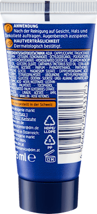 Nachtcreme Q10, Reisegröße, 15 ml