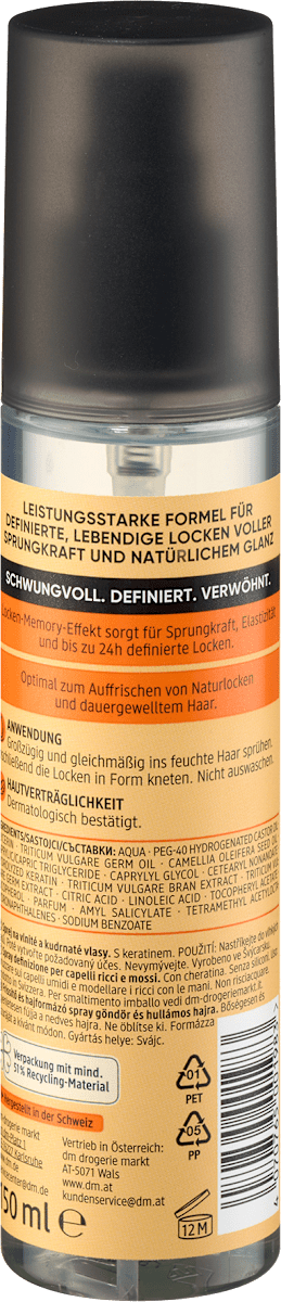 Balea PROFESSIONAL Definier Spray Traumlocken, 150 ml