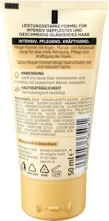 Shampoo Oil Repair Intensive Reisformaat, 50 ml