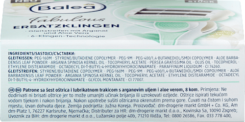 Fantastische scheermesjes, 8 stuks