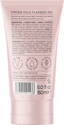 Haargel Strong Hold Flaxseed, 150 ml
