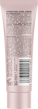 Lockencreme Hydrating Curl Cream, Reisegröße, 50 ml