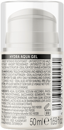 Feuchtigkeitscreme Hydra Aqua Gel, 50 ml