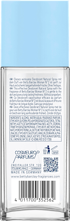 Deodorant natuurlijke spray verstuiver vrouw nr. 2,75 ml