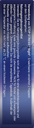 Stop Stress Nachtcapsules, 30 stuks, 15,6 stuks