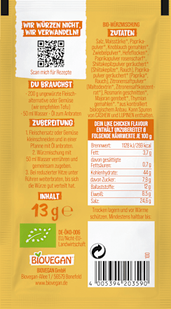 Gewürzmischung, Mein Like Chicken Flavour, 13 g