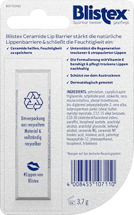 Lippenpflege Ceramide Lip Barrier, 3,7 g