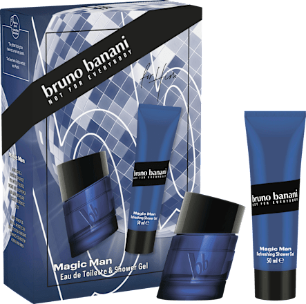 Geschenkset Magic Man Eau de Toilette 2tlg, 1 St Bruno Banani