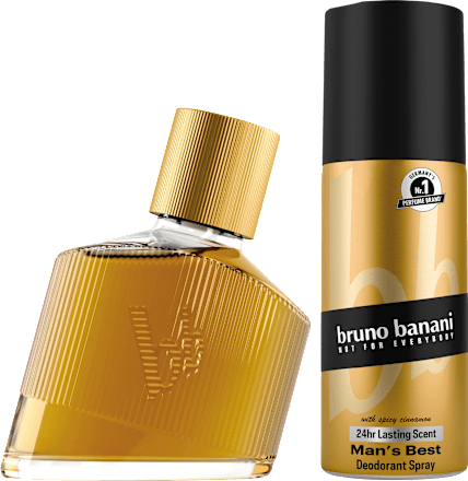 Geschenkset Man's Best Eau de Toilette 2tlg, 1 St Bruno Banani