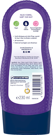 Kinder Shampoo & Duschgel & Spülung 3in1 Meereszauber, 230 ml
