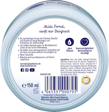 Wundschutzcreme sensitiv, 150 ml