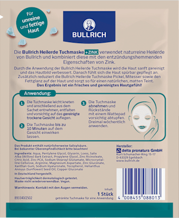 Tuchmaske Heilerde+Zink, 1 St