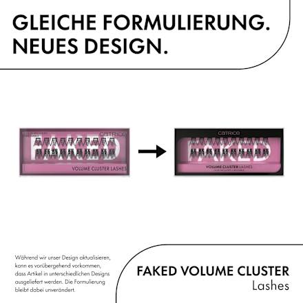 Künstliche Wimpern Set Faked Volume Cluster Lashes, 1 St