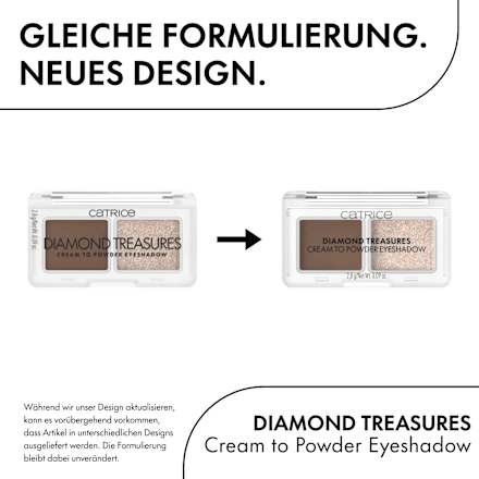 Lidschatten Diamond Treasures Cream to Powder 030 Smokey Diamond, 2,8 g