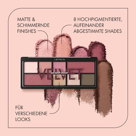 Lidschatten Palette The Deep Velvet, 9 g