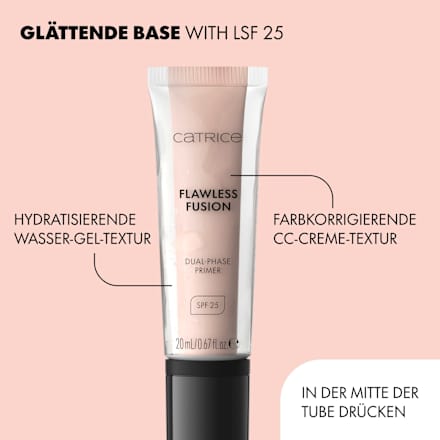 Primer Flawless Fusion Dual-Phase 010 Smooth Radiance, LSF 25, 20 ml