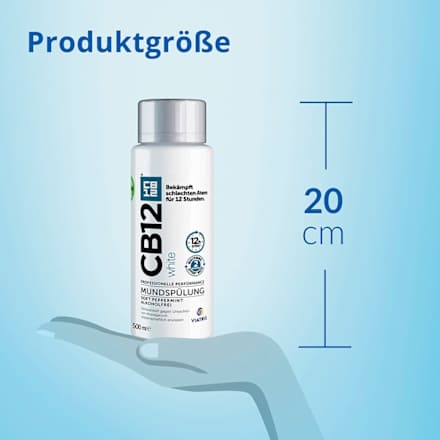 Mundspülung White, 500 ml CB12