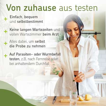 Darmparasiten Test, 1 St