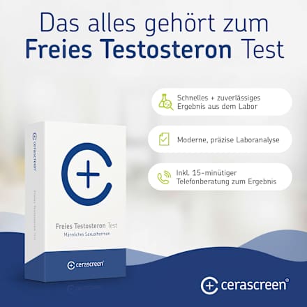 Freies Testosteron Test, 1 St