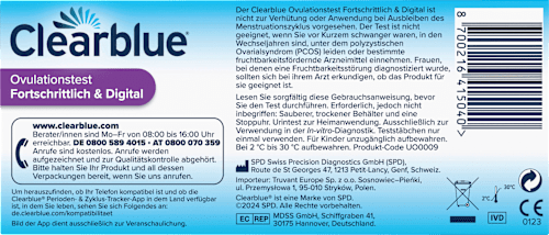 Ovulationstest Fortschrittlich & Digital, 30 St