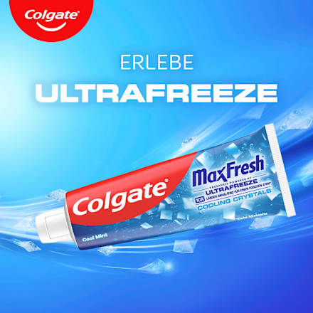 Zahnpasta Max Fresh Cooling Crystals, Reisegröße, 20 ml