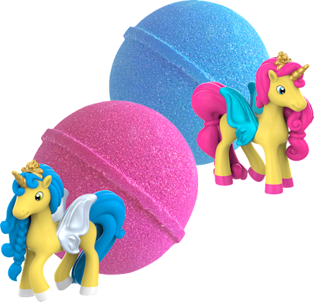 Kinder Badezusatz Badebombe Galupy Unicorn, 1 St