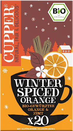 Gewürztee "Winter Spiced Orange" mit Orange & Zimt (20 Beutel), 40 g