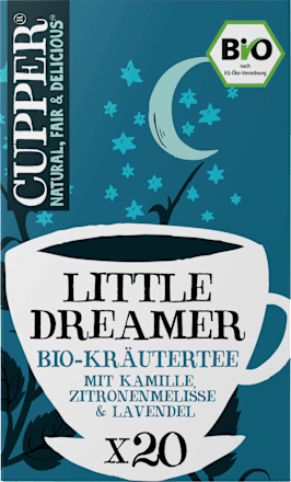 Kräutertee "Little Dreamer" mit Kamille, Zitronenmelisse & Lavendel (20 Beutel), 30 g