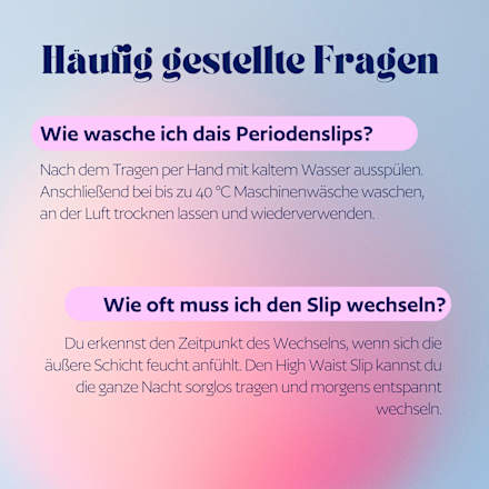 Periodenunterwäsche Slip Night schwarz Gr. M, 1 St