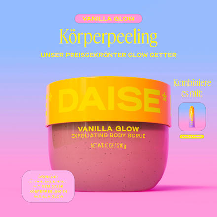 Körperpeeling Vanilla Glow, 265 ml