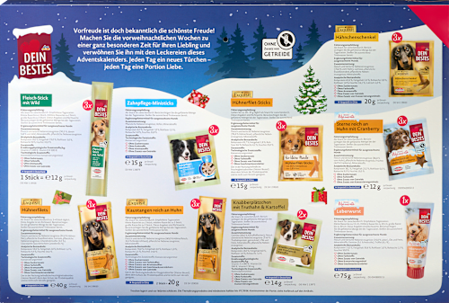 Adventskalender 2025 - merry christmas für Hunde, 1 St Dein Bestes