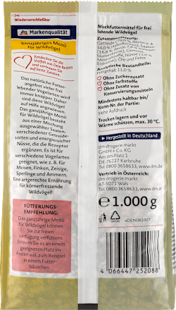 Dein Bestes ganzjähriges Menü für Wildvögel, 1 kg