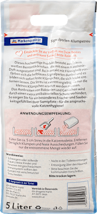 Katzenstreu Klumpstreu mit Signalperlen Fine Class, Wintermomente, 5 l Dein Bestes