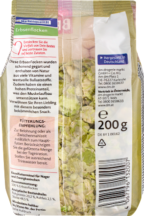 Nagersnack Erbsenflocken, 200 g Dein Bestes