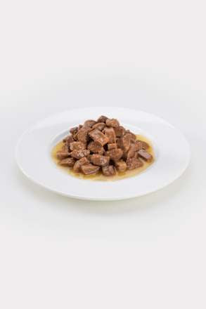 Nat kattenvoer met koolvis en schol in saus, MSC-gecertificeerd, 100 g