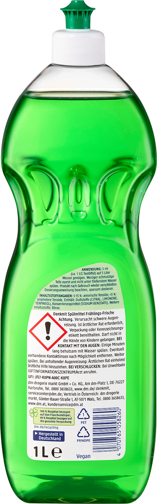 Denkmit Spülmittel Frühlingsfrische, 1 l