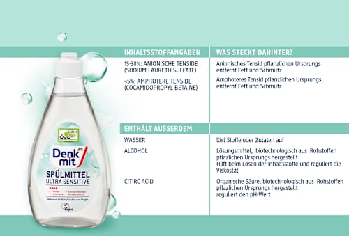 Ultragevoelig afwasmiddel, 500 ml